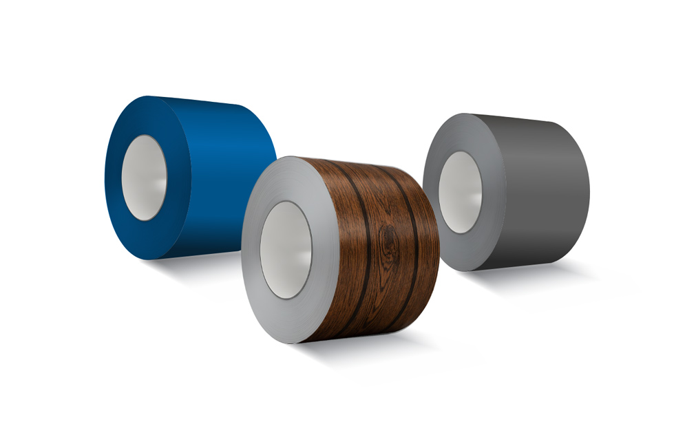 Рулоны с полимерным покрытием